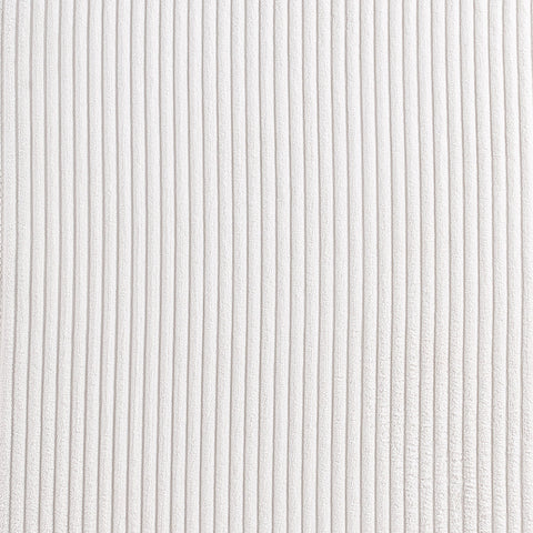 Aubrey Cream Microsuede Corduroy Fabric Dining Chair