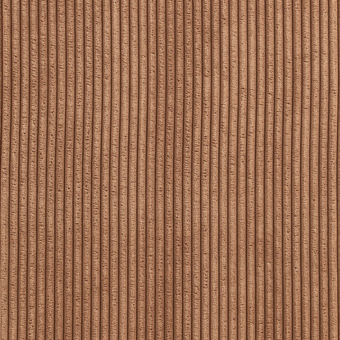 Aubrey Saddle Microsuede Corduroy Fabric Dining Chair