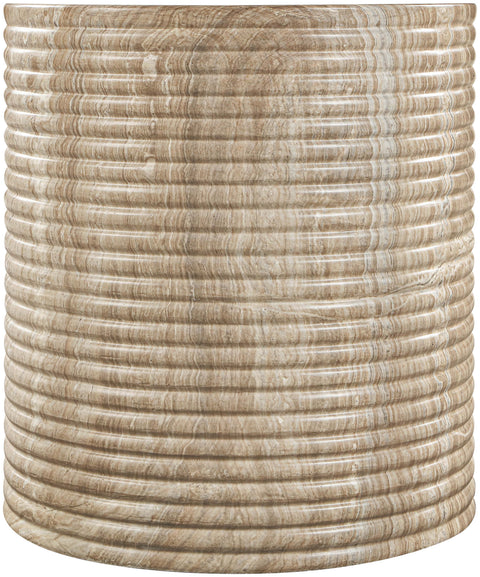 Dorian Beige Concrete Indoor/Outdoor End Table, 1 Piece