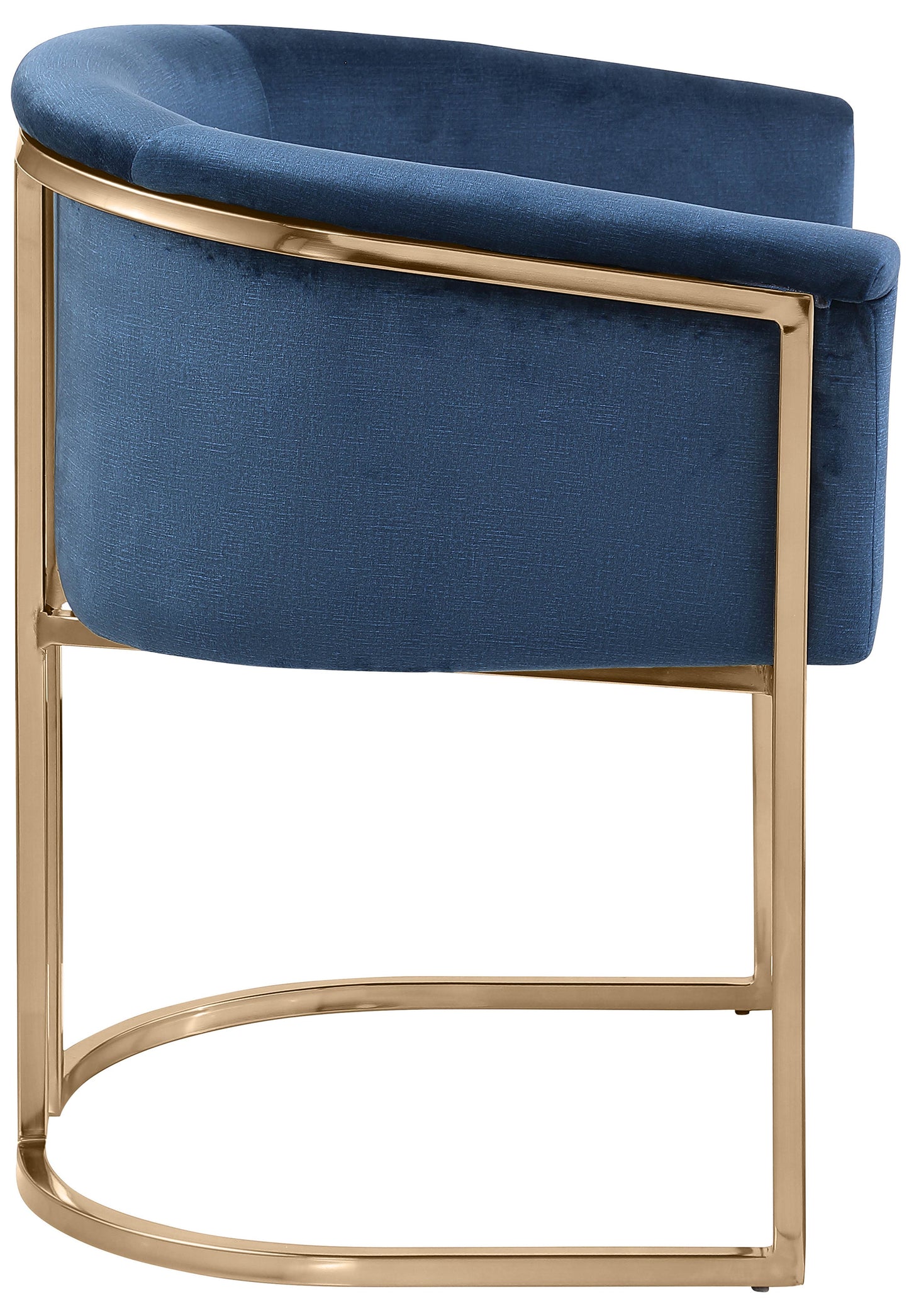 love navy velvet dining chair c