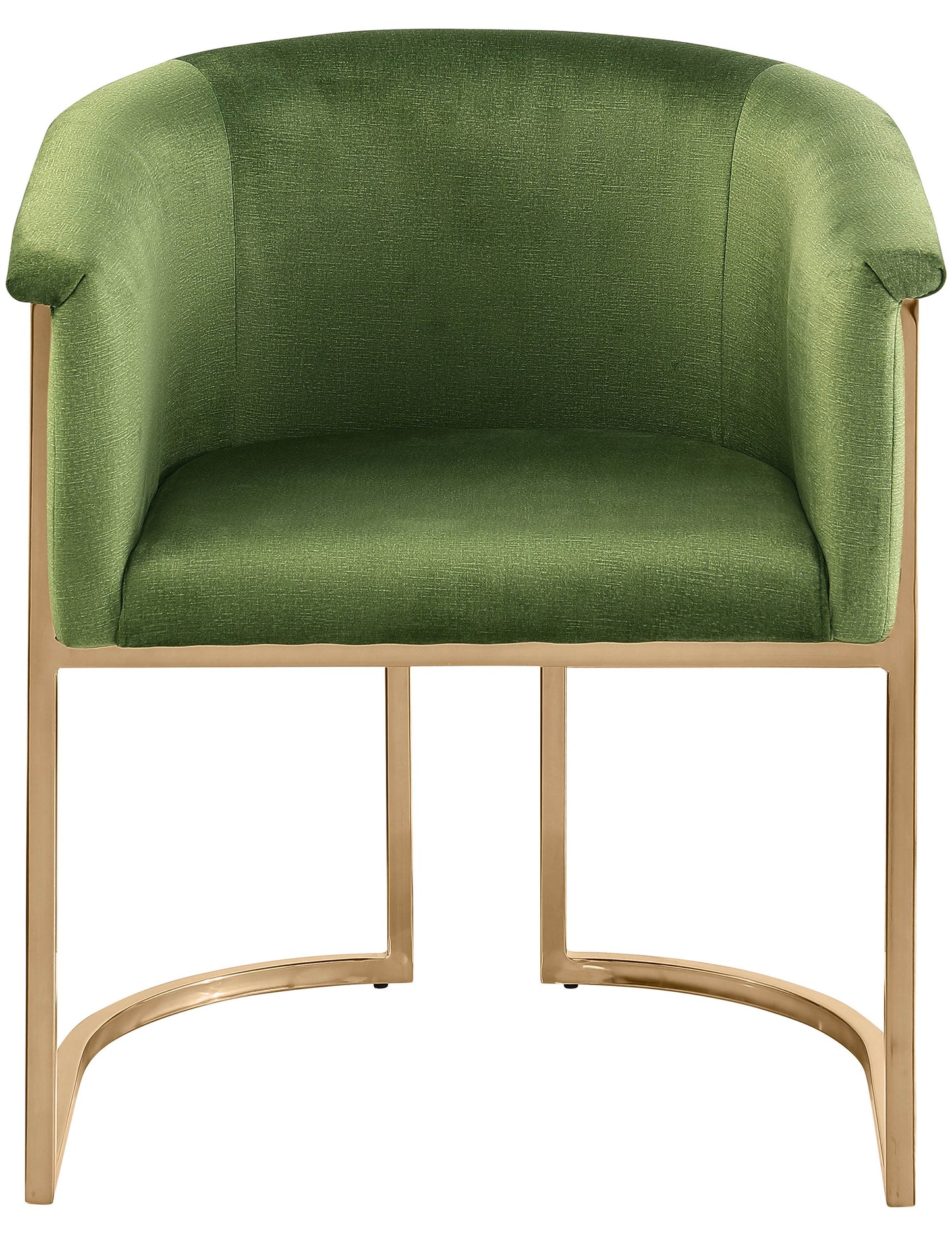 love olive velvet dining chair c