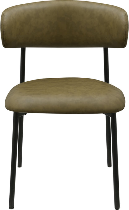 XOXO Olive Vegan Leather Dining Chair