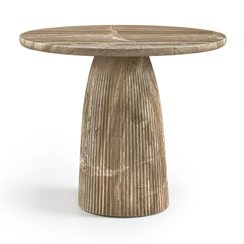 Indie 36" Beige Concrete Indoor/Outdoor Counter Height Table, 1 Piece