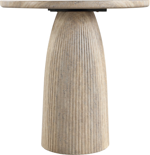 Indie 36" Travertine Concrete Indoor/Outdoor Counter Height Table, 1 Piece