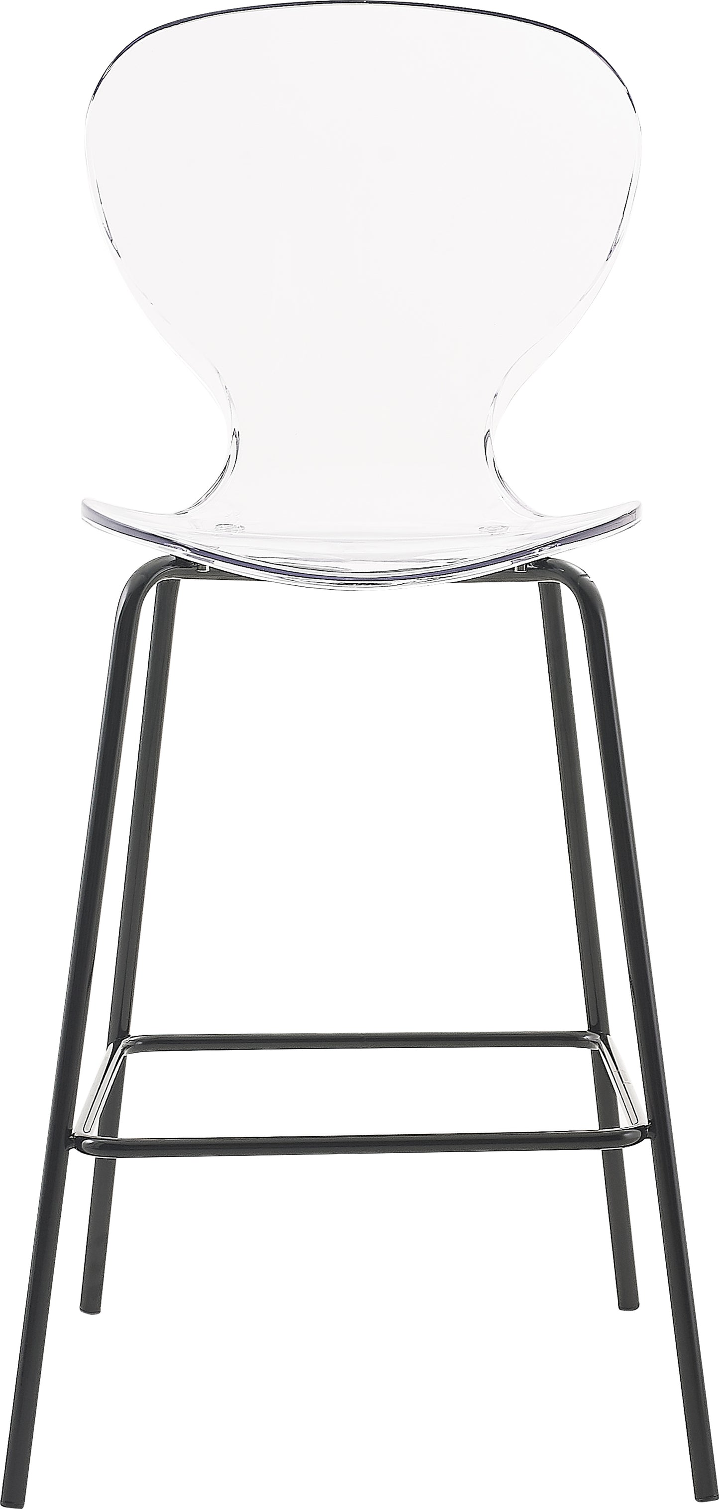 flynn matte black stool c