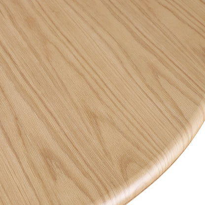 Oblique Natural Oak Dining Table