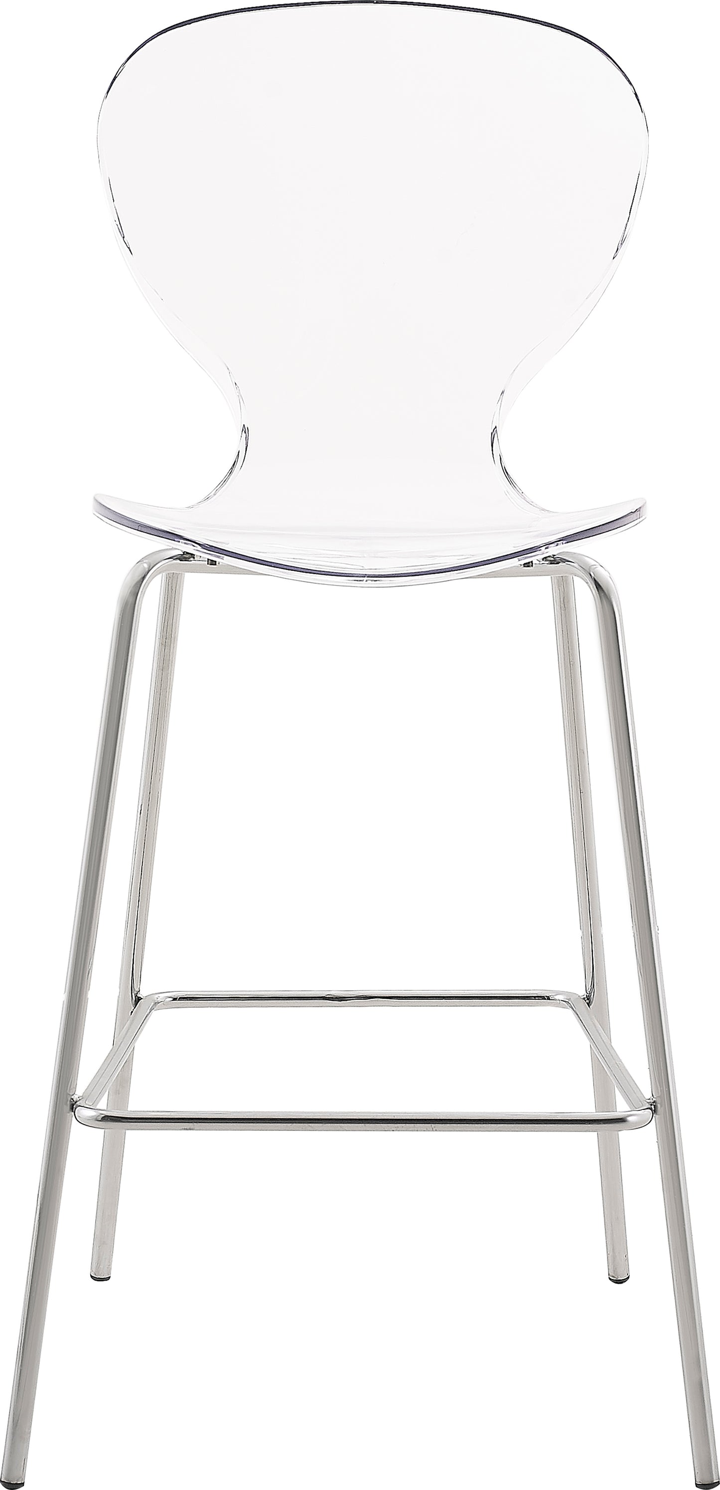 flynn chrome metal stool c