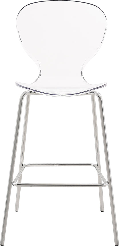 Flynn Chrome Metal Stool C