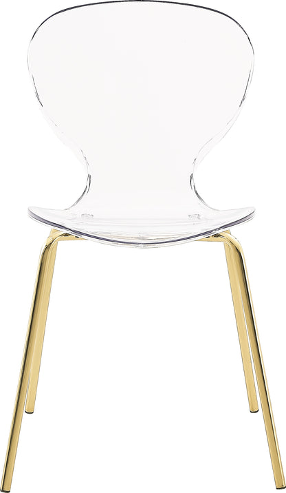 Flynn Gold Metal Dining Chair C