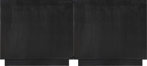 Nola Black Oak Veneer Sideboard / Buffet, 1 Piece