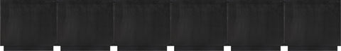 Nola Black Oak Veneer Sideboard / Buffet, 1 Piece (Style 5)