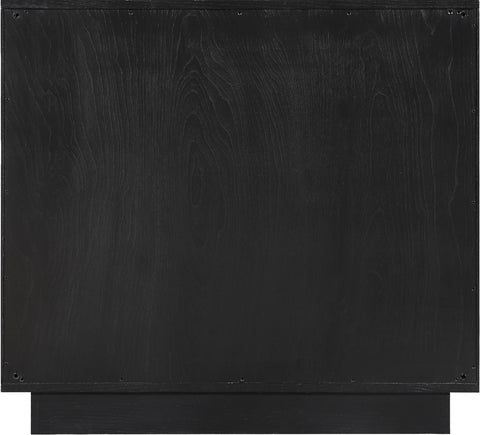 Nola Black Oak Veneer Sideboard / Buffet, 1 Piece (Style 6)