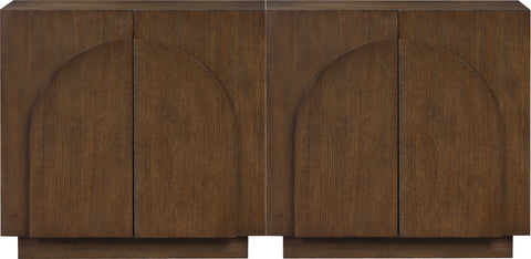 Nola Brown Oak Veneer Sideboard / Buffet, 1 Piece