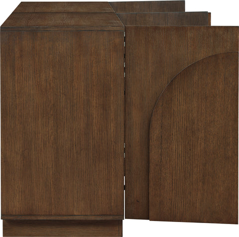 Nola Brown Oak Veneer Sideboard / Buffet, 1 Piece