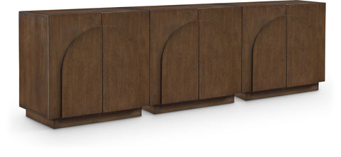 Nola Brown Oak Veneer Sideboard / Buffet, 1 Piece (Style 2)