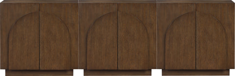Nola Brown Oak Veneer Sideboard / Buffet, 1 Piece (Style 2)
