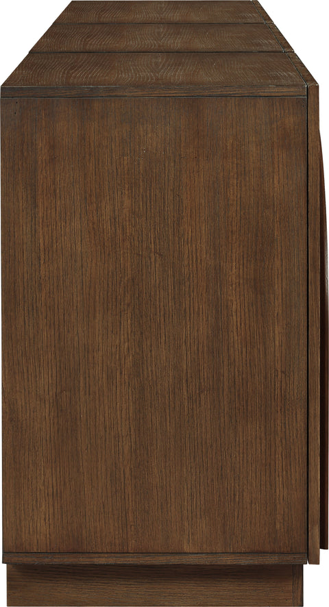 Nola Brown Oak Veneer Sideboard / Buffet, 1 Piece (Style 2)