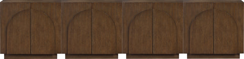 Nola Brown Oak Veneer Sideboard / Buffet, 1 Piece (Style 3)