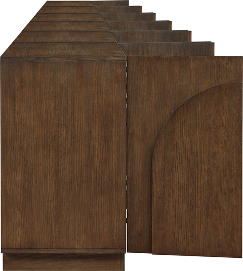 Nola Brown Oak Veneer Sideboard / Buffet, 1 Piece (Style 5)