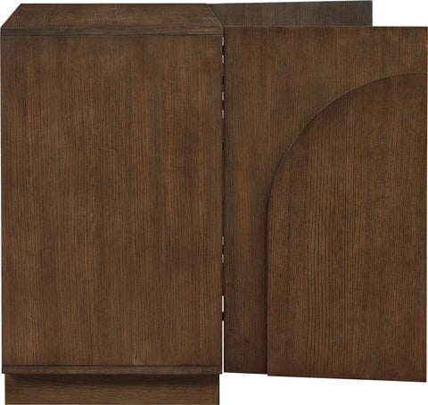 Nola Brown Oak Veneer Sideboard / Buffet, 1 Piece (Style 6)