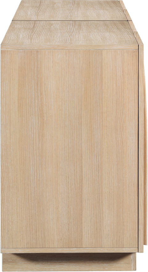Nola Natural Oak Veneer Sideboard / Buffet, 1 Piece