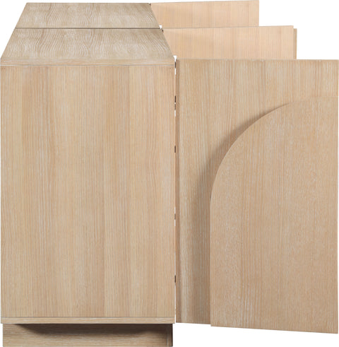 Nola Natural Oak Veneer Sideboard / Buffet, 1 Piece