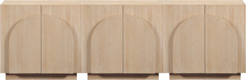 Nola Natural Oak Veneer Sideboard / Buffet, 1 Piece (Style 2)