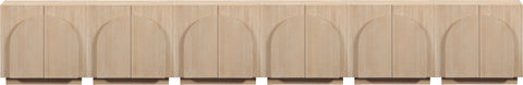 Nola Natural Oak Veneer Sideboard / Buffet, 1 Piece (Style 5)