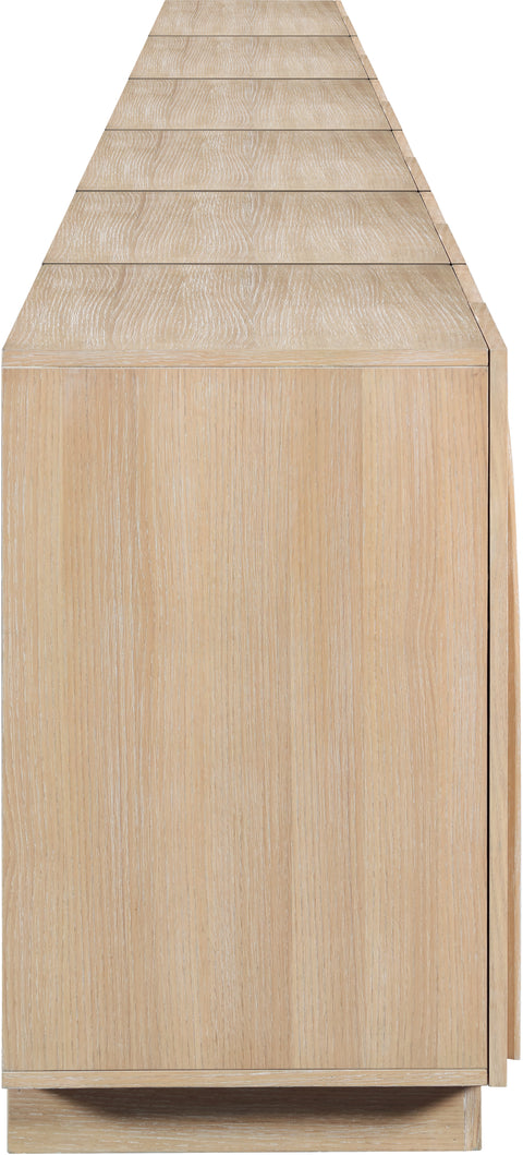 Nola Natural Oak Veneer Sideboard / Buffet, 1 Piece (Style 5)