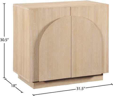 Nola Natural Oak Veneer Sideboard / Buffet, 1 Piece (Style 6)
