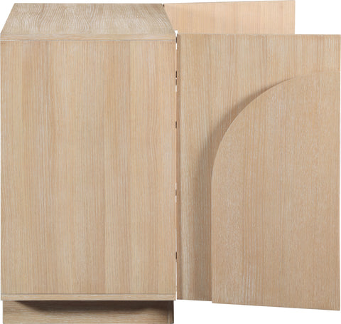 Nola Natural Oak Veneer Sideboard / Buffet, 1 Piece (Style 6)