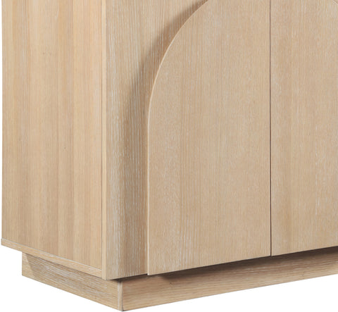 Nola Natural Oak Veneer Sideboard / Buffet, 1 Piece (Style 6)