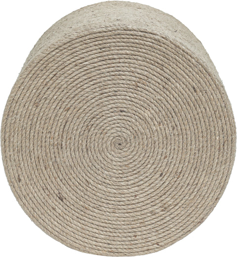 Selene Natural Jute End Table, 1 Piece