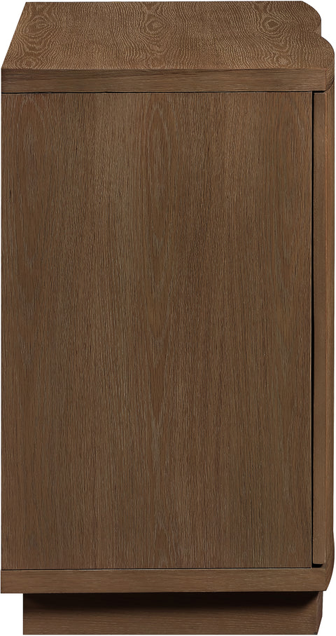 Veda Brown Oak Veneer Sideboard/Buffet, 1 Piece