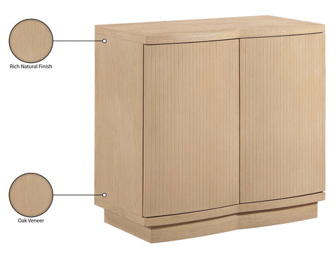 Veda Natural Oak Veneer Sideboard/Buffet, 1 Piece