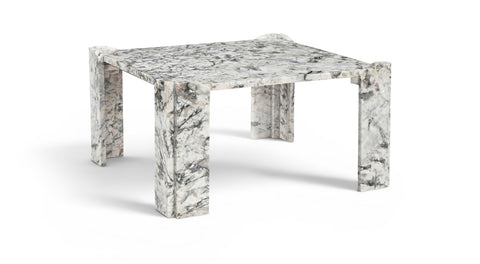 Briar Alaska Genuine Marble Coffee Table, 1 Piece