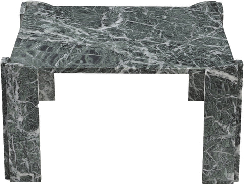 Briar Green Genuine Marble Coffee Table, 1 Piece