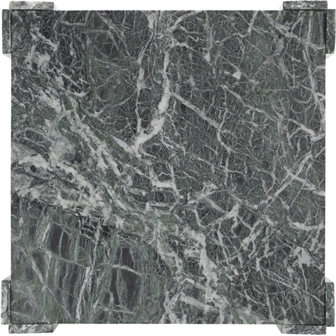 Briar Green Genuine Marble Coffee Table, 1 Piece