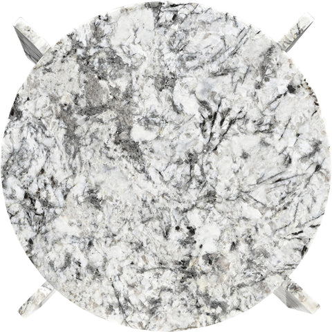 Emory Alaska Genuine Marble Coffee Table, 1 Piece