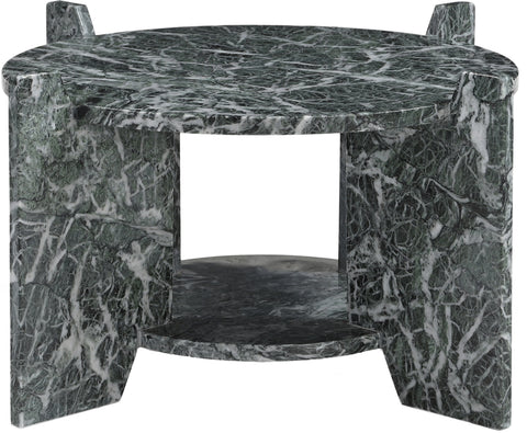 Emory Green Genuine Marble Coffee Table, 1 Piece
