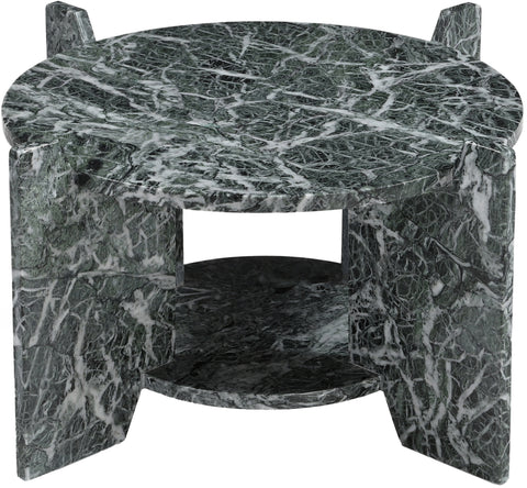 Emory Green Genuine Marble Coffee Table, 1 Piece