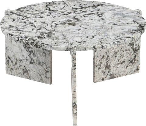 Harper Alaska Genuine Marble Coffee Table, 1 Piece