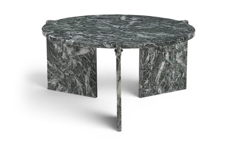 Harper Green Genuine Marble Coffee Table, 1 Piece