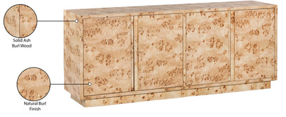 Corduroy Natural Sideboard/Buffet Burl