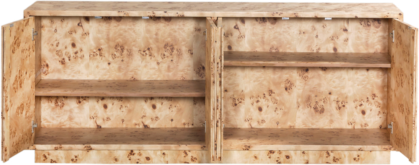 corduroy natural sideboard/buffet burl