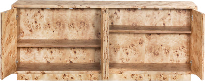 Corduroy Natural Sideboard/Buffet Burl