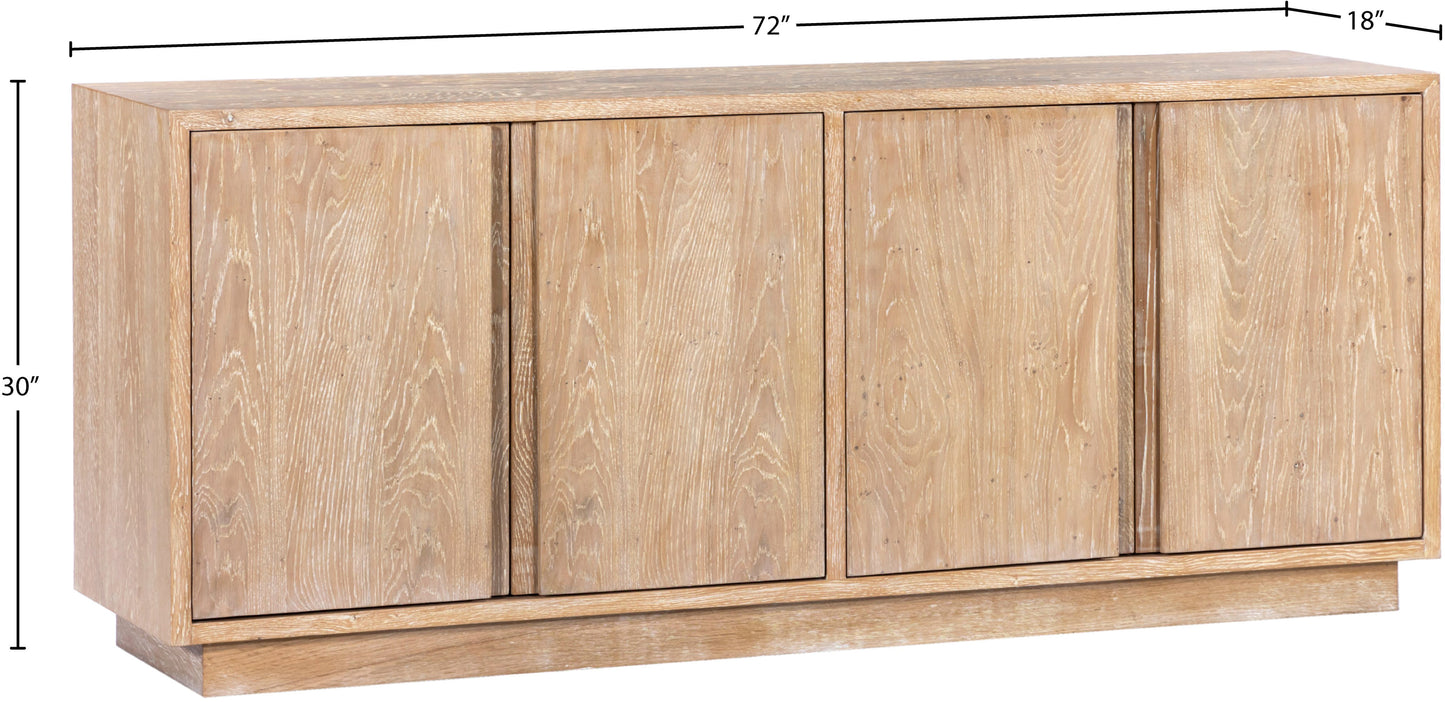 corduroy white sideboard/buffet oak