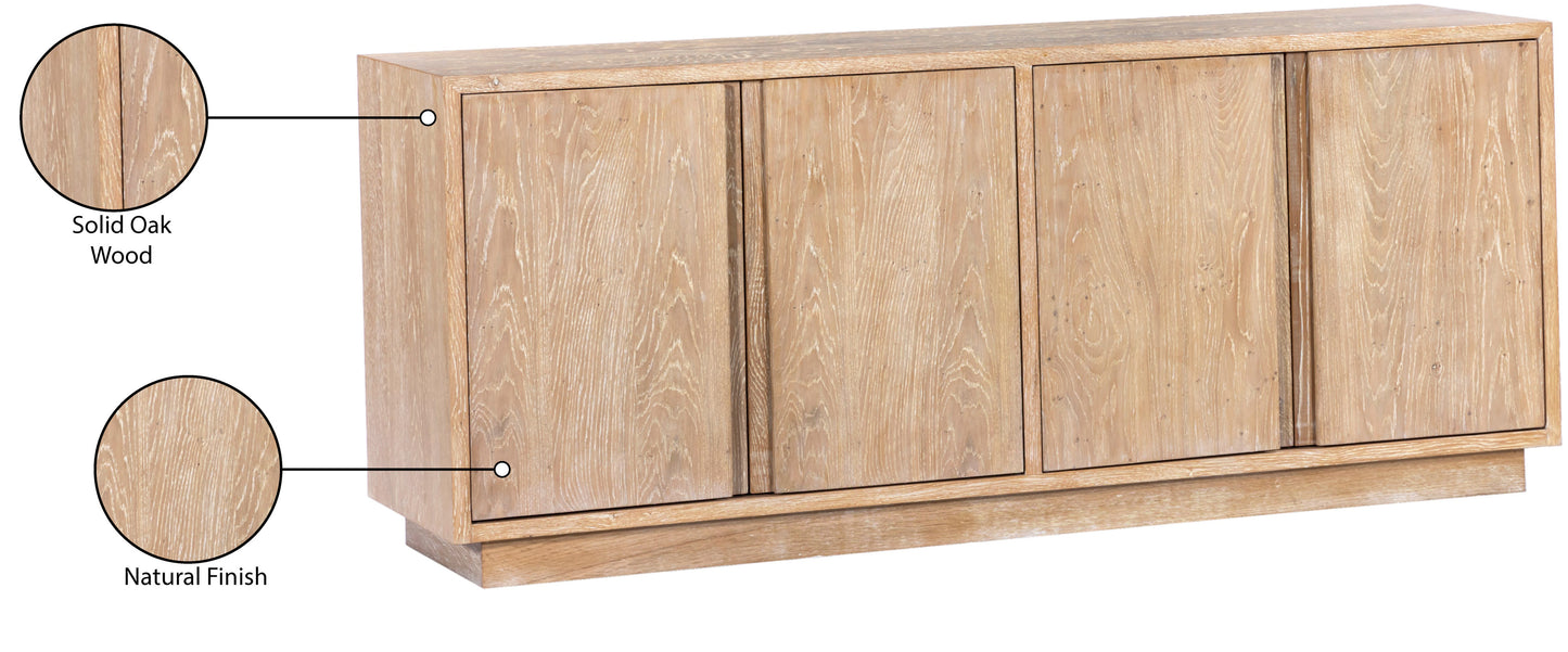 corduroy white sideboard/buffet oak