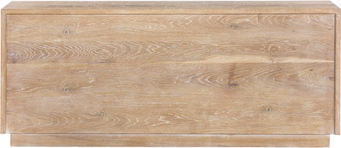 Corduroy White Sideboard/Buffet Oak