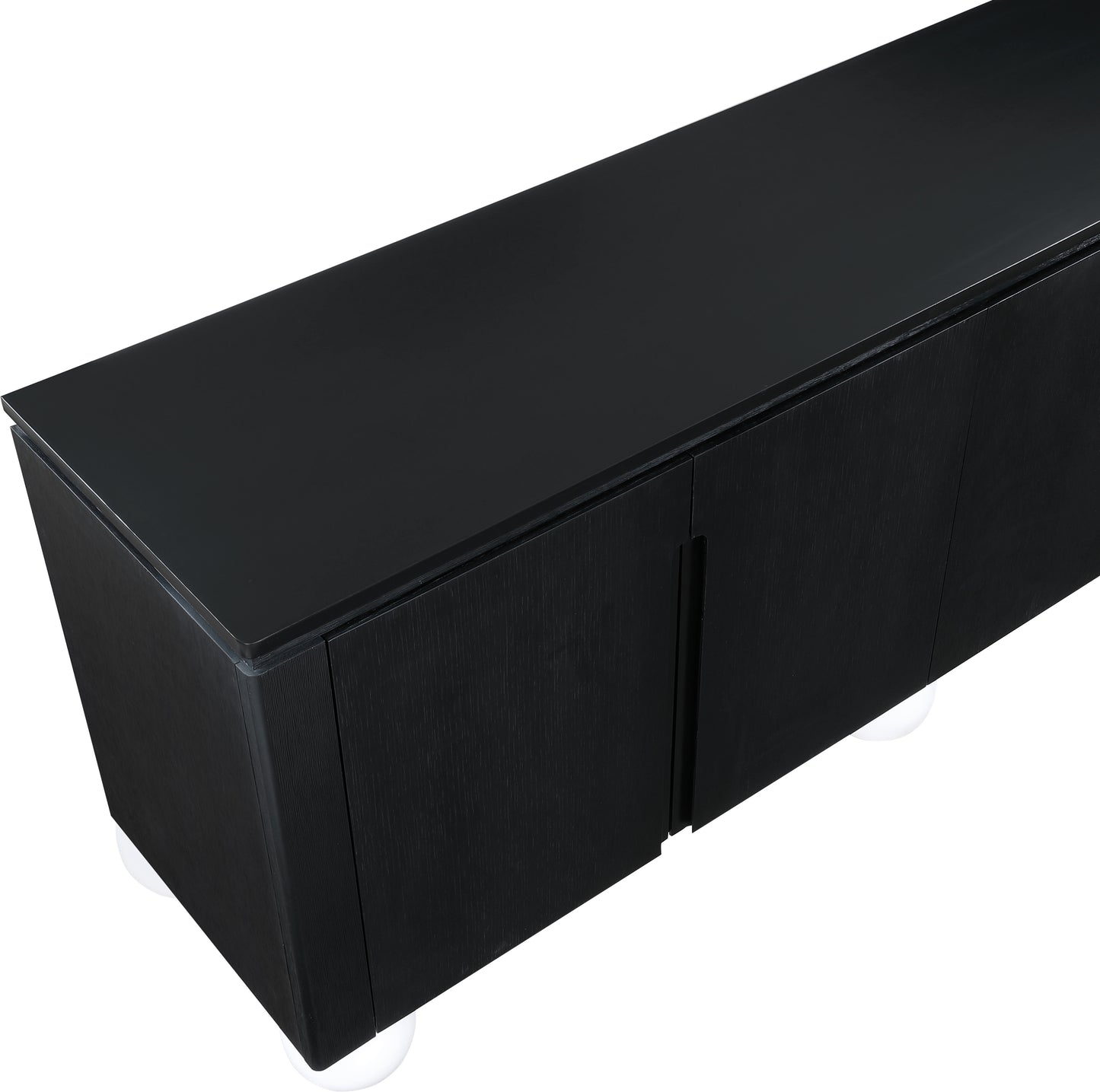 burke black sideboard/buffet